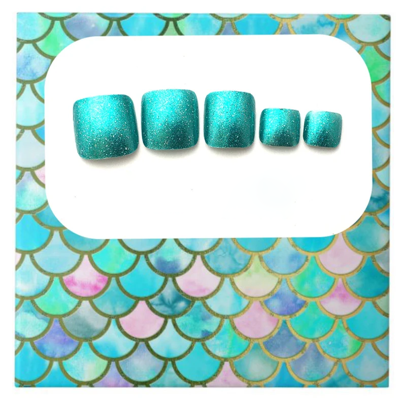 Classic French Tip Press On Nails & Toes Set | Salon Ready, Long Lasting, Reusable
