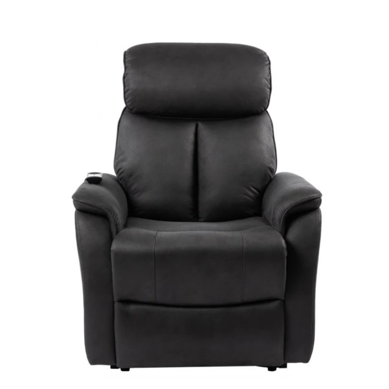 Electric Power Lift Recliner Chair with Remote Control – Living Room Reclining Sofa with Extendable Footrest & Side Pocket