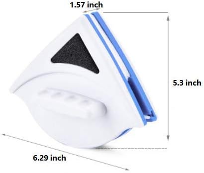 Magnetic Window Cleaner, with Double Sides for Windows 15-30mm, Professional, Window Cleaner, Includes 6 Sponges, 4 Brushes, 12 Sponge Adjusters