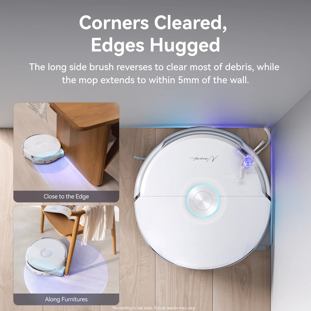 Smart Robot Vacuum and Mop Cleaner – Powerful Suction, Intelligent Navigation & Self-Cleaning Station for Effortless Home Cleaning