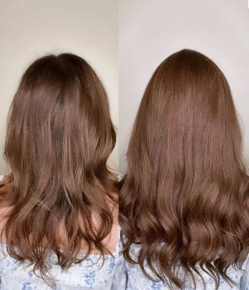 Aura Skin‑Top Human Hair Topper — Seamless Coverage & Natural Layered Volume
