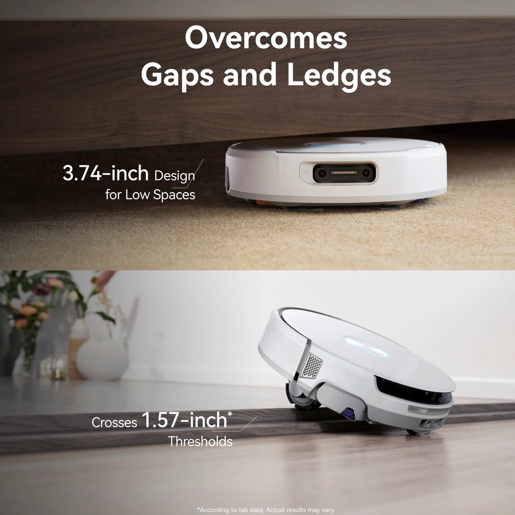 Smart Robot Vacuum and Mop Cleaner – Powerful Suction, Intelligent Navigation & Self-Cleaning Station for Effortless Home Cleaning