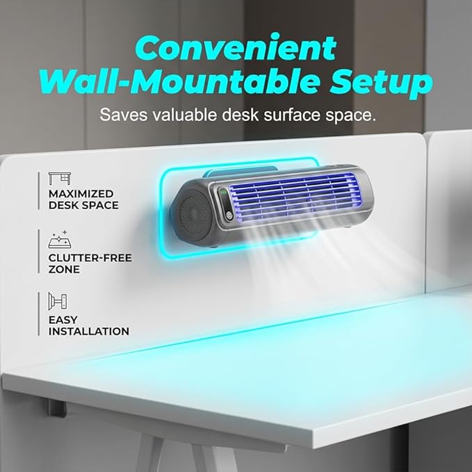 Portable Air Conditioner Cooling Fan, 2026 New Cooling Fan with 3 Speeds, Quiet Mini Air Conditioner, Portable Mini Air Conditioners Fan for Home Office