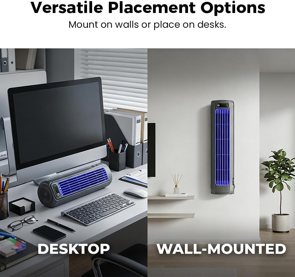 Portable Air Conditioner Cooling Fan, 2026 New Cooling Fan with 3 Speeds, Quiet Mini Air Conditioner, Portable Mini Air Conditioners Fan for Home Office