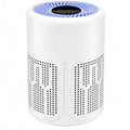 Portable Air Purifier for Home & Office, 360° Air Intake, Quiet Operation, Compact Desktop Air Cleaner for Bedroom, Living Room, Office & Small Rooms, White