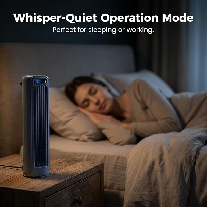 Portable Air Conditioner Cooling Fan, 2026 New Cooling Fan with 3 Speeds, Quiet Mini Air Conditioner, Portable Mini Air Conditioners Fan for Home Office
