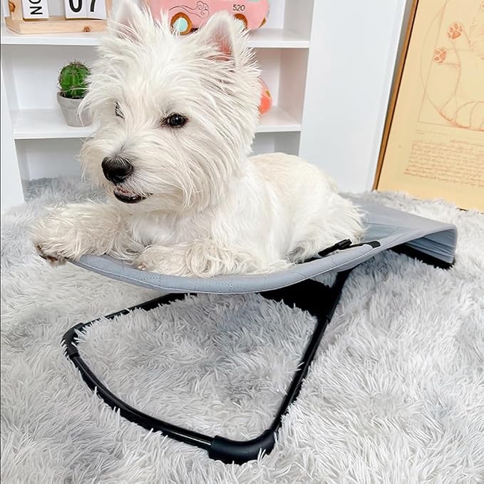 Dog Rocking Chair, Portable Pet Hammock, Small Dog Pet Bed, Portable Elevated Cat Bed, Outdoor Swing for Small Pet Rocking Bed