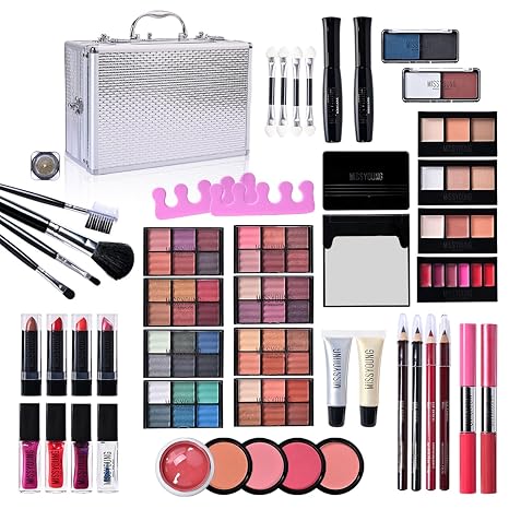 All in One Makeup Kit for Teens, 106 Pcs Professional Makeup Kit for Women Full Kit, Include Eyeshadow Palette, Lipstick Set, Concealer, Foundation, Lipgloss, Make-up Brush