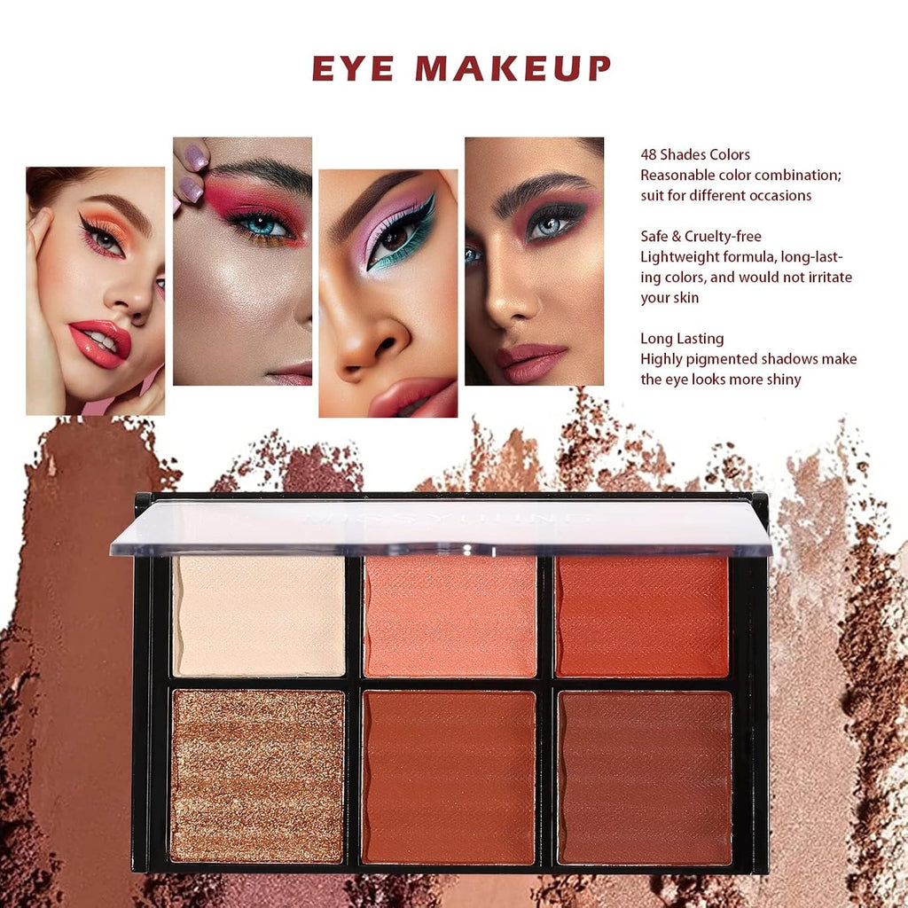 All in One Makeup Kit for Teens, 106 Pcs Professional Makeup Kit for Women Full Kit, Include Eyeshadow Palette, Lipstick Set, Concealer, Foundation, Lipgloss, Make-up Brush