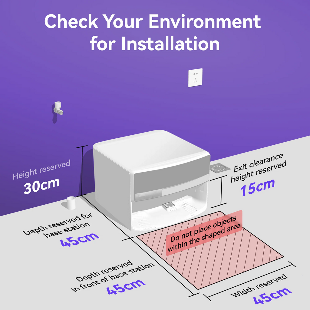 Smart Robot Vacuum and Mop Cleaner – Powerful Suction, Intelligent Navigation & Self-Cleaning Station for Effortless Home Cleaning