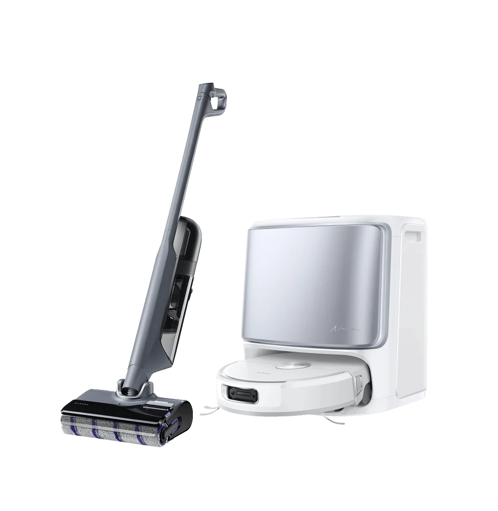 Smart Robot Vacuum and Mop Cleaner – Powerful Suction, Intelligent Navigation & Self-Cleaning Station for Effortless Home Cleaning
