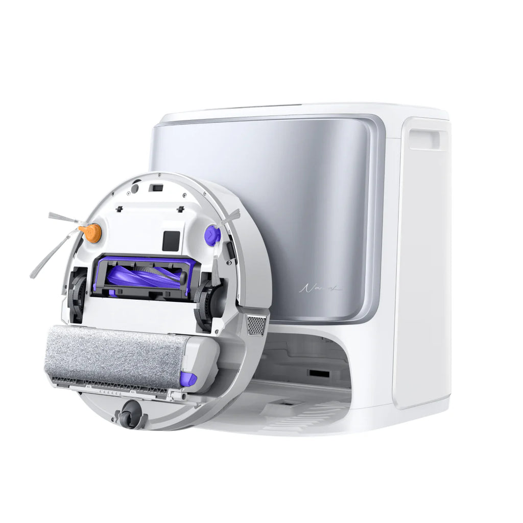 Smart Robot Vacuum and Mop Cleaner – Powerful Suction, Intelligent Navigation & Self-Cleaning Station for Effortless Home Cleaning