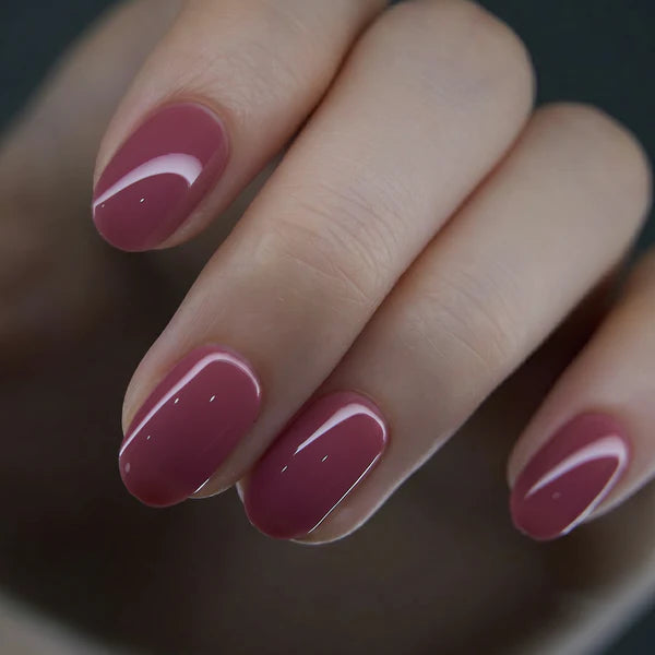 Solid Color Stiletto Press-On Nails
