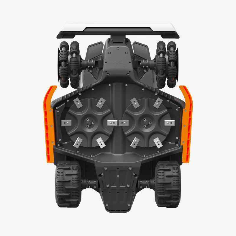 Smart Robotic Lawn Mower – Automatic Grass Cutting Robot with AI Navigation, All-Terrain Performance & Long-Lasting Battery