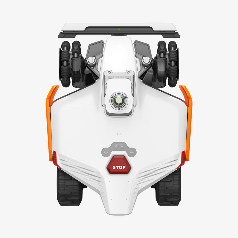 Smart Robotic Lawn Mower – Automatic Grass Cutting Robot with Intelligent Navigation, All-Terrain Performance & Long Battery Life