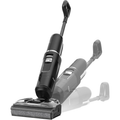 Cordless Wet & Dry Floor Vacuum Cleaner, 180° Lay-Flat Design, 50-Min Runtime, Anti-Tangle & Self-Cleaning System