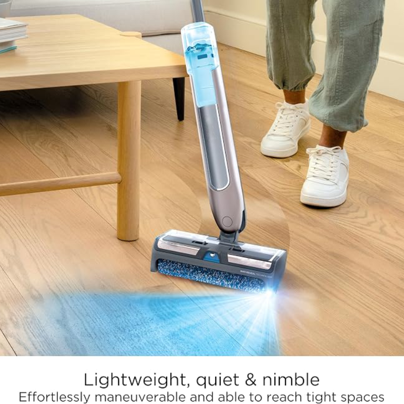 Cordless Wet Dry Floor Cleaner – Smart Hard Floor Washer with Self-Cleaning Brush, Dual Cleaning Mode & Powerful Debris Pickup for Home