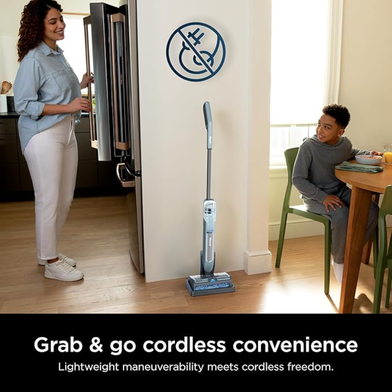 Cordless Wet Dry Floor Cleaner – Smart Hard Floor Washer with Self-Cleaning Brush, Dual Cleaning Mode & Powerful Debris Pickup for Home