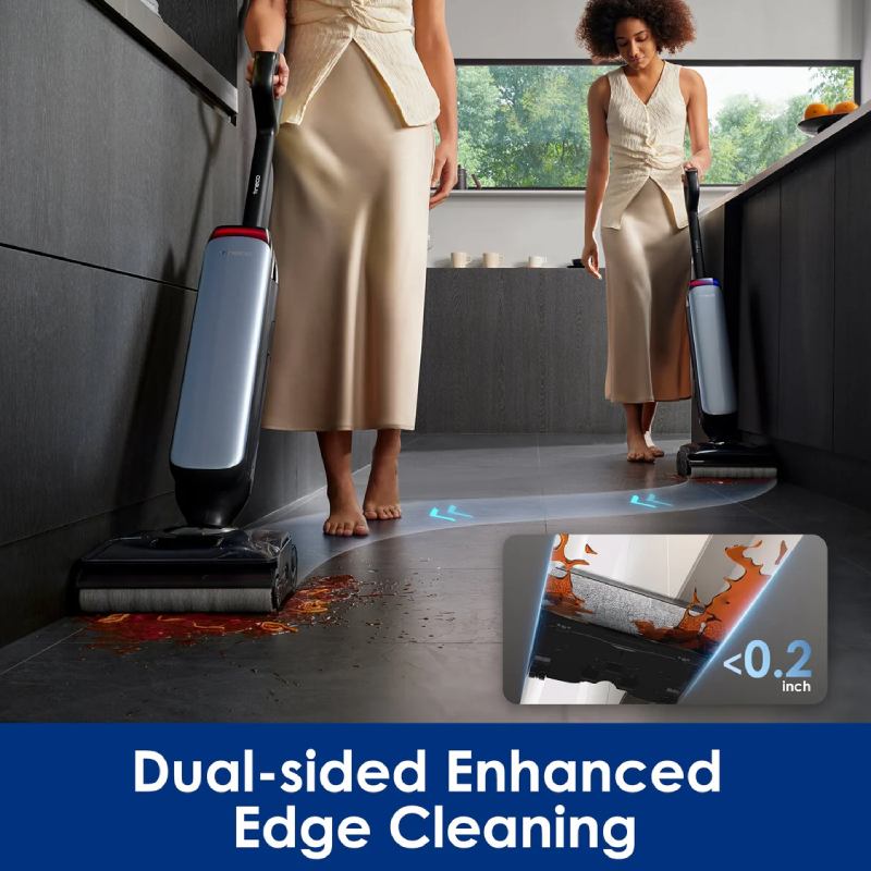 Smart Wet Dry Vacuum Cleaner – Powerful Floor Washer with Self-Cleaning System, 22kPa Suction & Long-Lasting Battery for Deep Home Cleaning