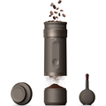 Portable Electric Coffee Grinder with 28 Grind Settings, Precision Burr, One-Touch Grinding, Fast Charging & Auto-Stop