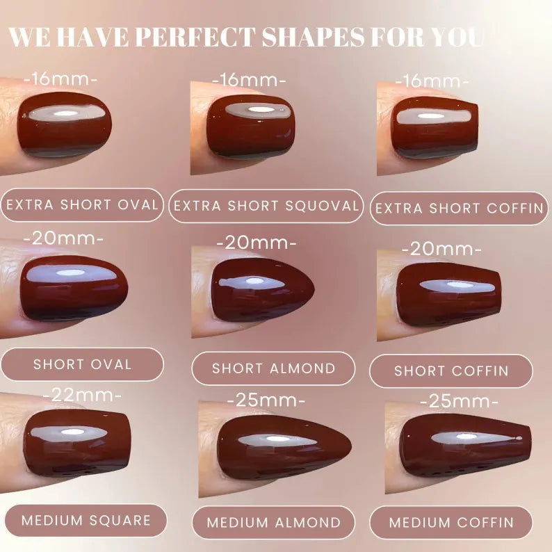 5 SETS - Lucky Scoop Press On Nails
