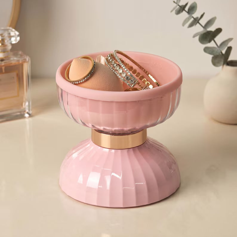 Electric Makeup Brush Cleaner, Night Light Vanity Organizer, Makeup Lovers Gift