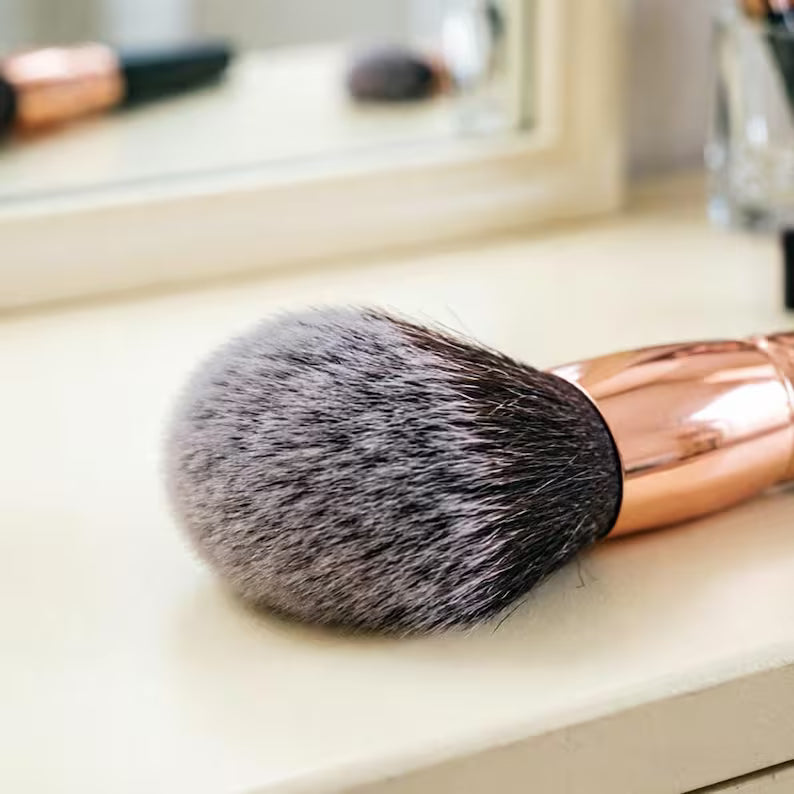 48pcs Makeup Brush Sponge Set, Black Beauty Blender Puff Kit with Wash Bag, Travel Cosmetic Tools Gift for Her