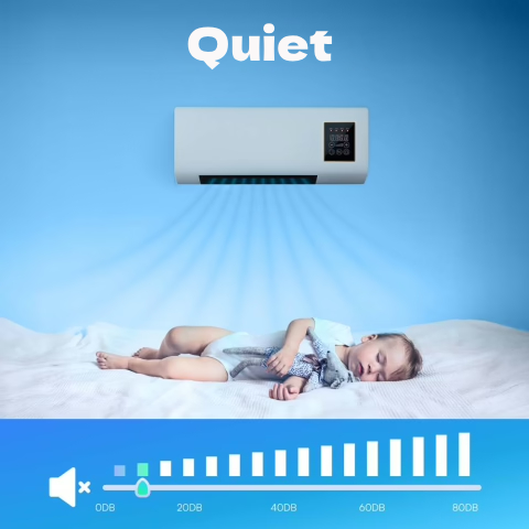 Portable Air Conditioner No Installation Required – Powerful Room Cooling Unit for Year-Round Comfort & Energy Savings