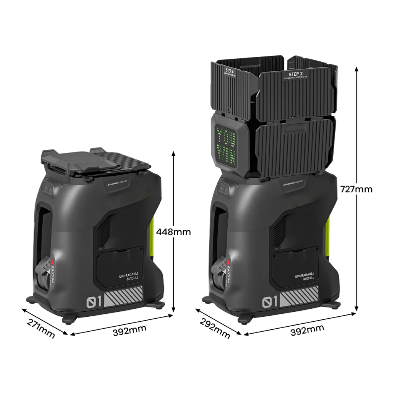 Smart Tennis Ball Machine with App & Voice Control, 100+ Ball Capacity, Adjustable Speed, Spin & Trajectory