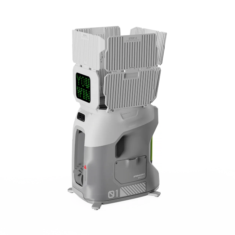 Smart Tennis Ball Machine with App & Voice Control, 100+ Ball Capacity, Adjustable Speed, Spin & Trajectory