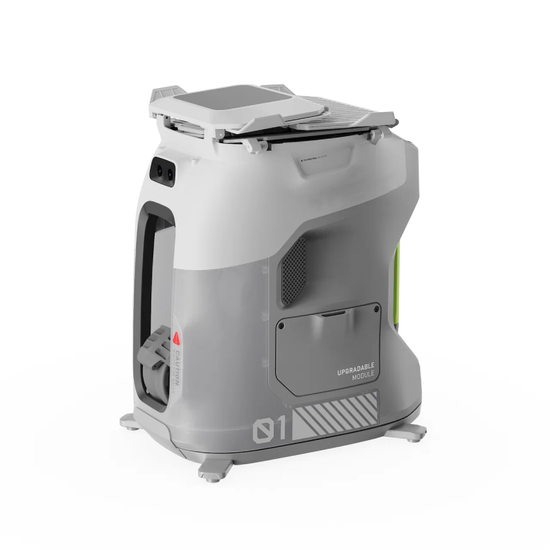 Smart Tennis Ball Machine with App & Voice Control, 100+ Ball Capacity, Adjustable Speed, Spin & Trajectory