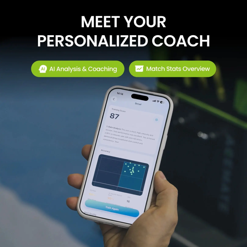 Tennis Ball Machine – Automatic Tennis Robot for Solo Training, Practice & Professional Skill Improvement